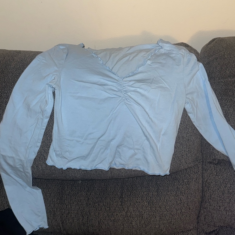 Light Blue Women's Top